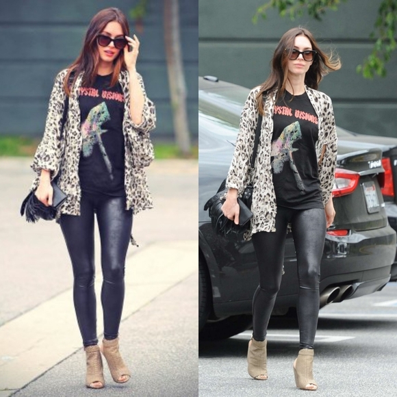 Spell designs wild ones short kimono robe leopard - Picture 10 of 13